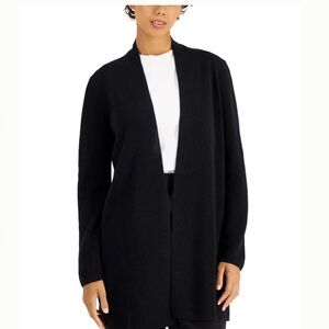 Eileen Fisher open front cardigan